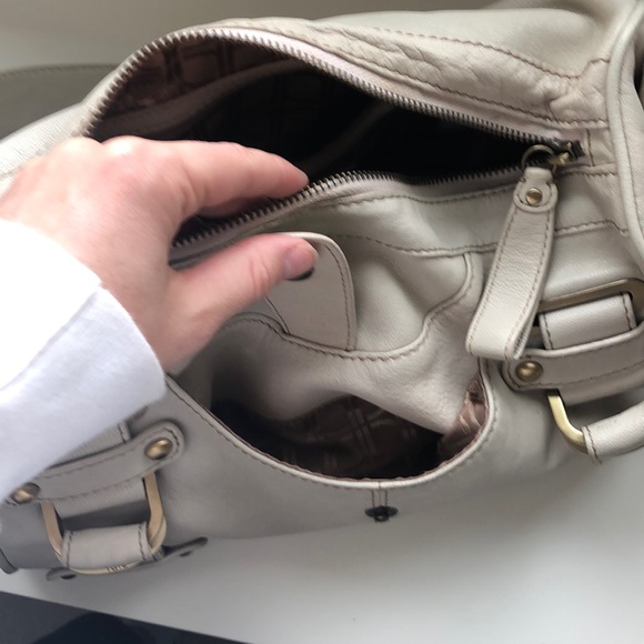 Rafe New York Cream Leather Handbag - Picture 8 of 10